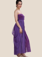 Strapless Evening Dress Sewing Pattern 'Viola'
