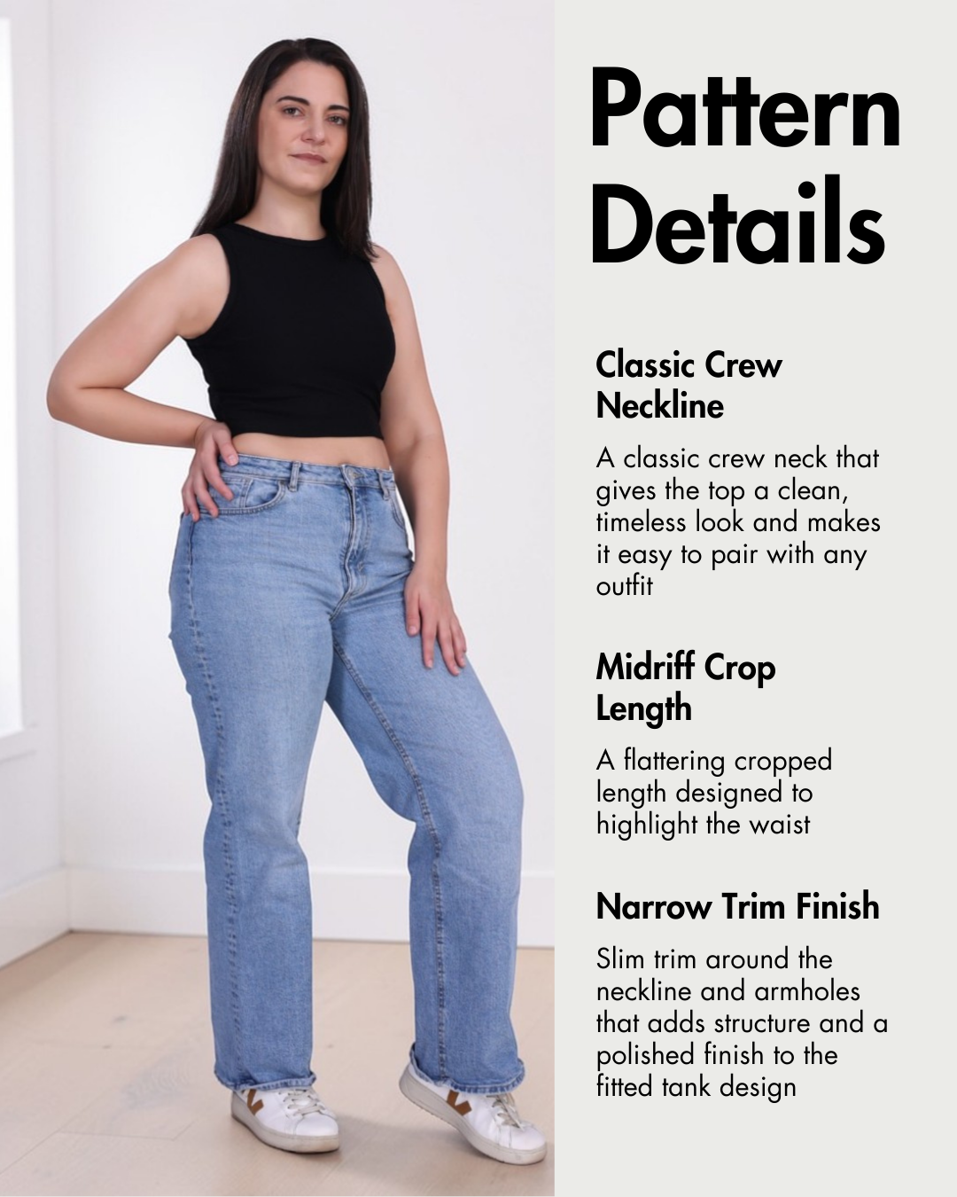 Tank Top Sewing Pattern 'Breeze'