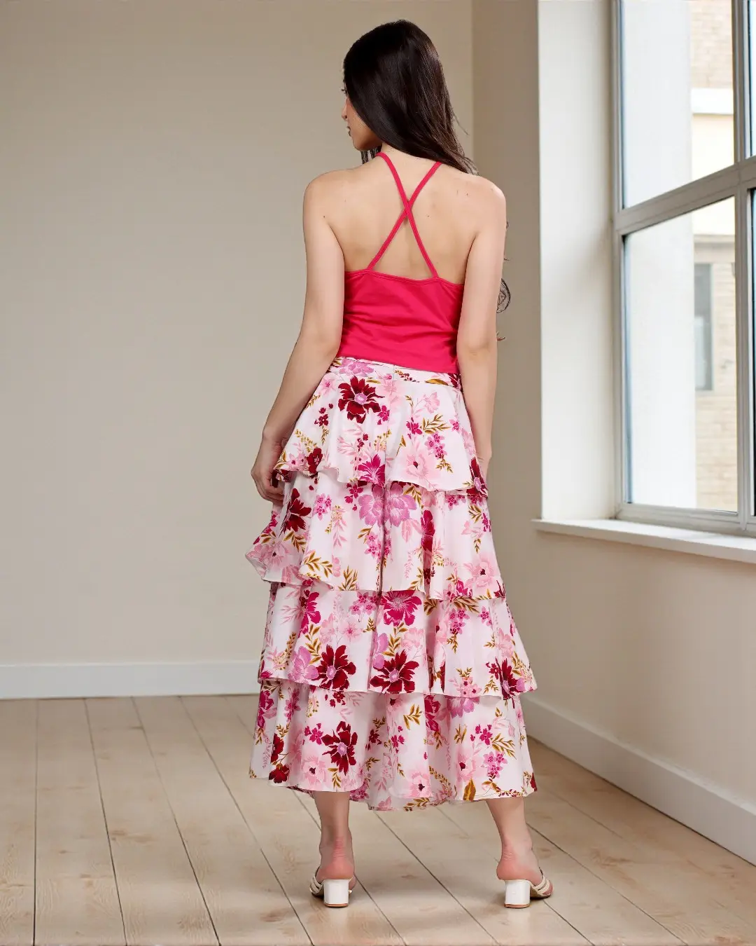 Ruffled Tiered Skirt Sewing Pattern 'Amy'
