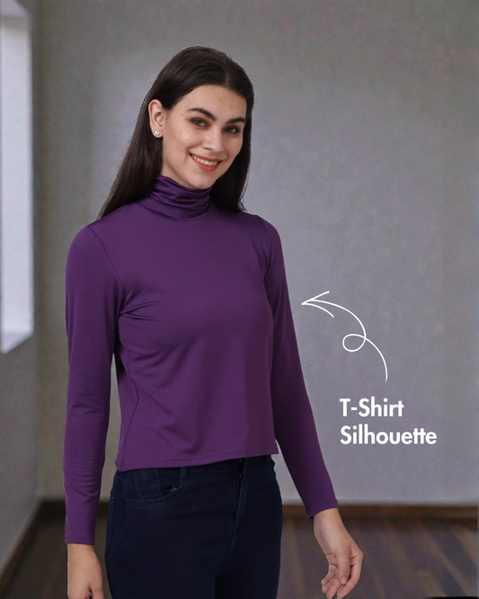 Turtleneck T-shirt Sewing Pattern 'Diana'