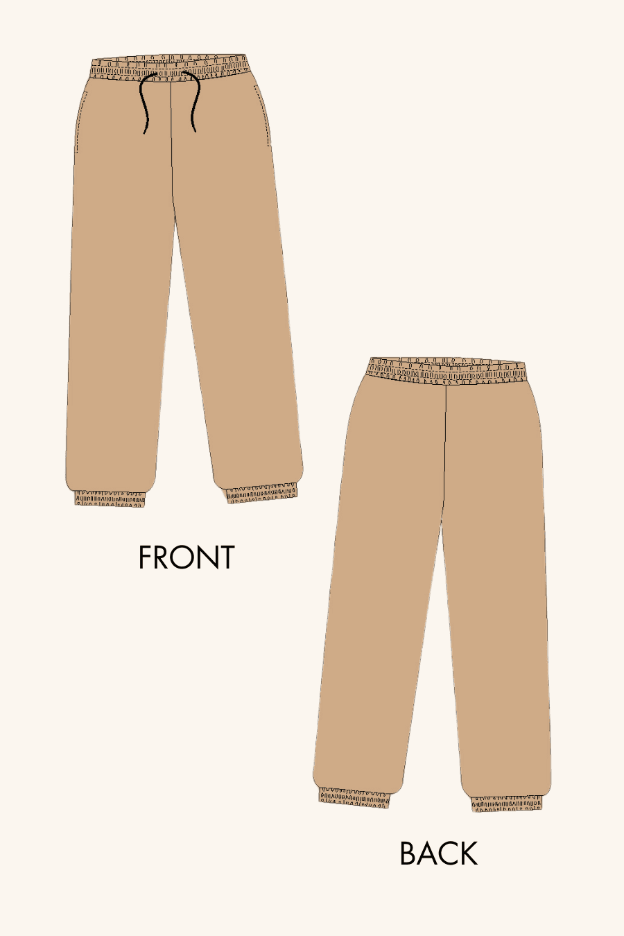 'Charli' Joggers Sewing Pattern