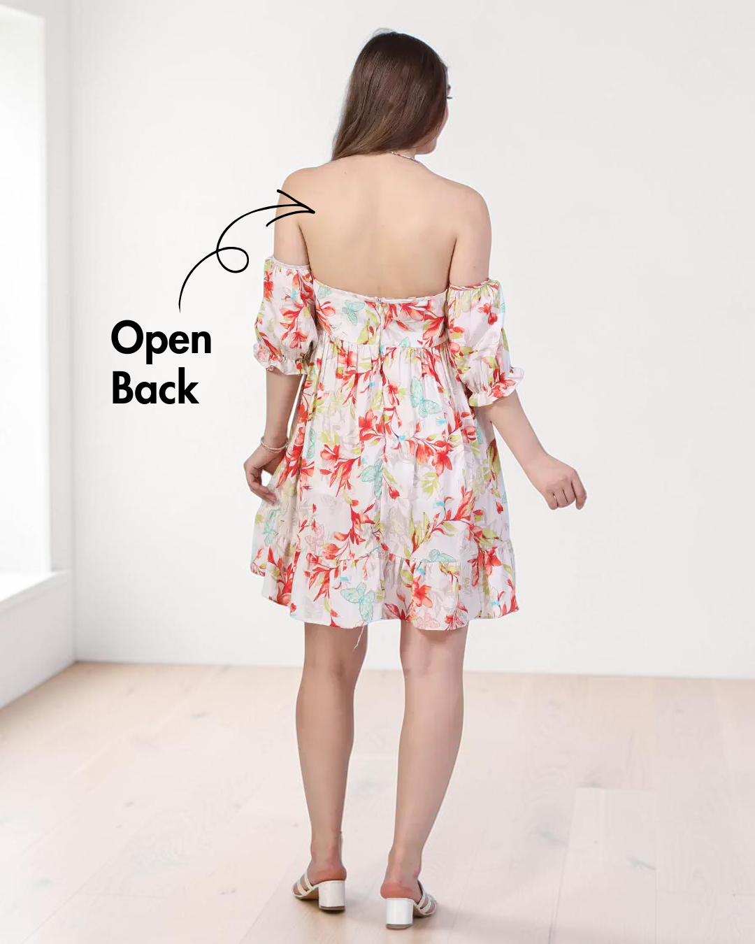 Off Shoulder Dress Sewing Pattern 'Aster'