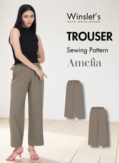 Trouser Sewing Pattern 'Amelia'