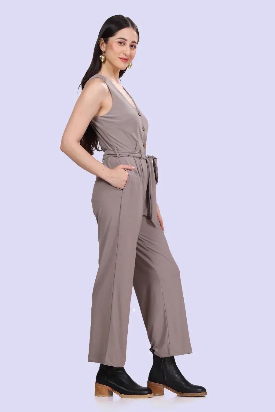 V-Neck Jumpsuit Sewing Pattern 'Parker'