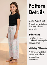 Kid's Palazzo Sewing Pattern 'Cameron'