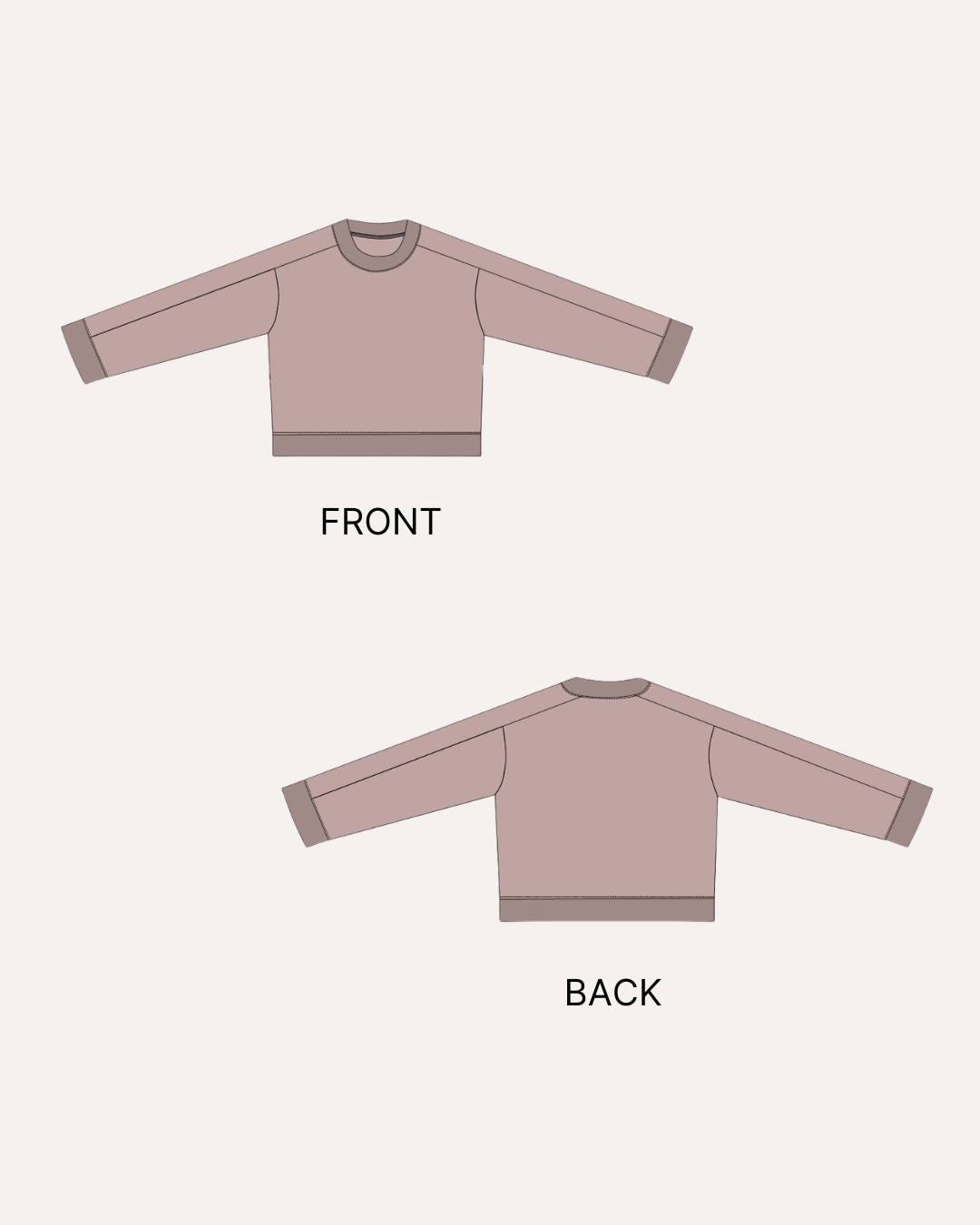 Pullover Sewing Pattern 'Lexi'