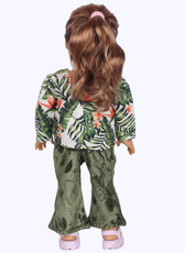 Dolls Retro Flare Set – Top & Flared Pants Set Sewing Pattern 'Mabel'