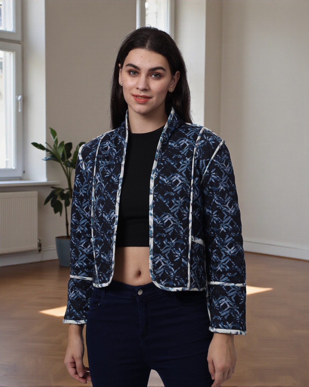 Reversible Quilted Jacket Sewing Pattern 'Romy'