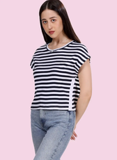 Boxy T-shirt Sewing Pattern 'Lisa'