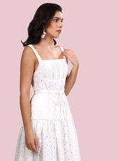 Strappy Midi Dress Sewing Pattern 'Fiona'