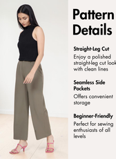 Trouser Sewing Pattern 'Amelia'