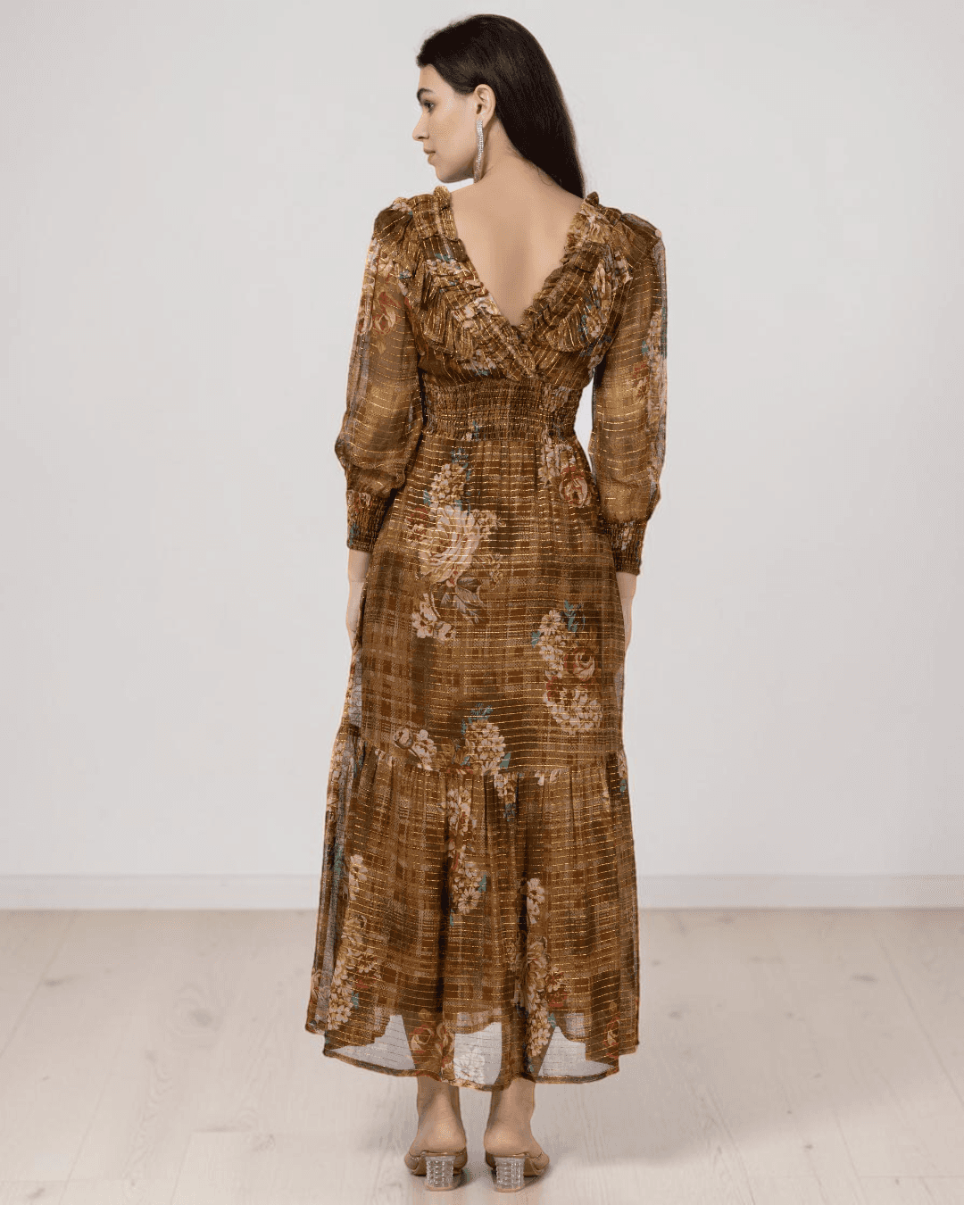 V Neck Maxi Dress PDF Women's Sewing Pattern 'Daisy' – Winslet's