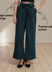 Wide Leg Trousers Sewing Pattern 'Margot'