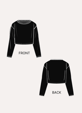 Sweatshirt Sewing Pattern 'Selena'