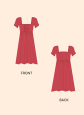 Milkmaid Dress Sewing Pattern 'Rosaline'