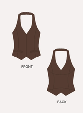Halter Neck Vest Sewing Pattern 'Ciara'