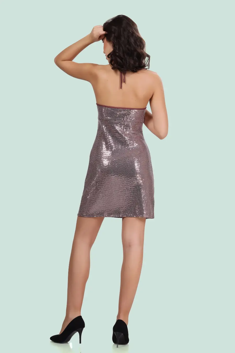 Halter Mini Dress Sewing Pattern