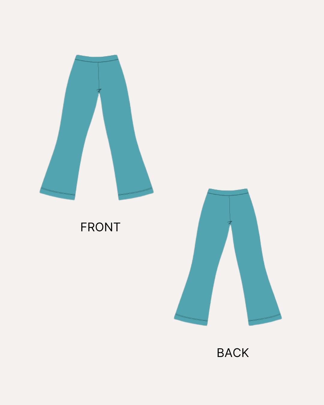 Yoga Pants Sewing Pattern 'Kaya'