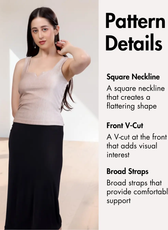 Square Neck Tank Top Sewing Pattern 'Mara'
