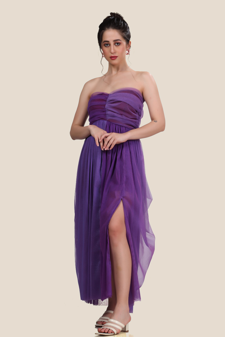 Strapless Evening Dress Sewing Pattern 'Viola'