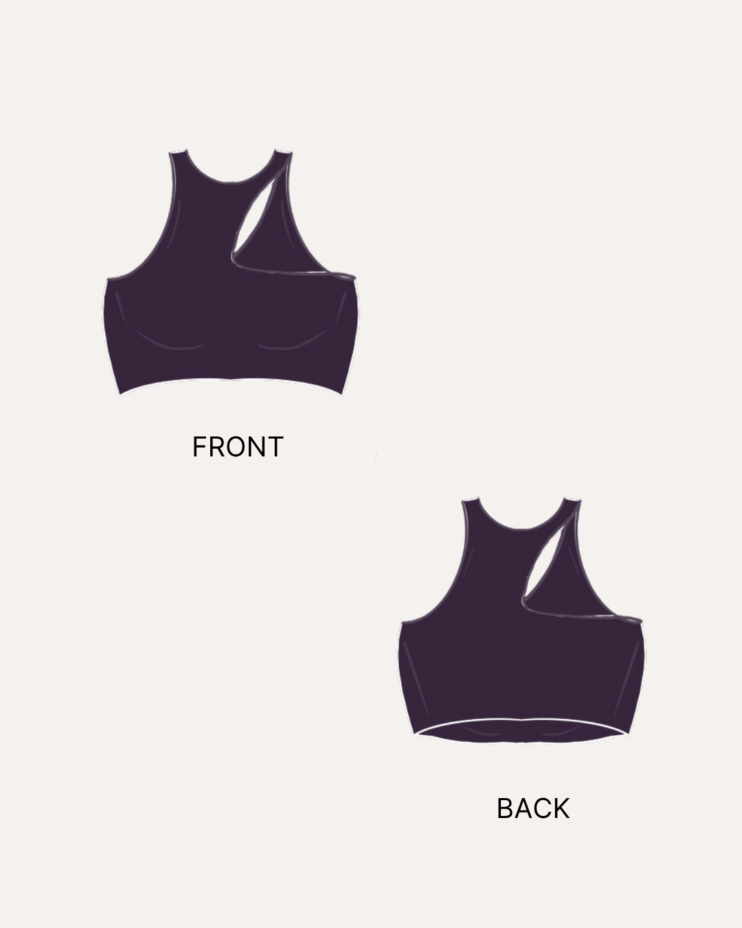 Sports Bra Sewing Pattern 'Layla'