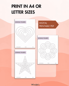 Simple sewing instructions and practice sheets for mastering sewing techniques