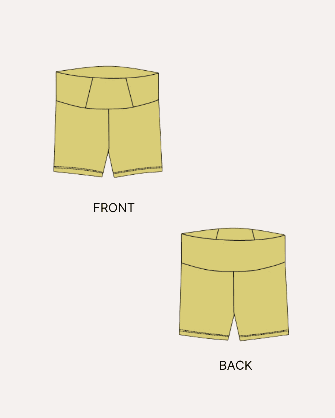 Biker Shorts Sewing Pattern 'Nadia'