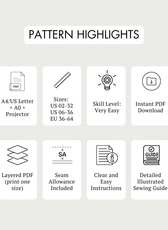 Tank Top Sewing Pattern 'Breeze'