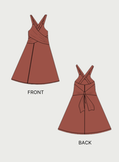 Wrap Dress Sewing Pattern 'Camellia'