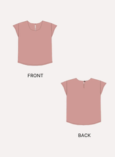 Kid's Short Sleeve Top Sewing Pattern 'Miko'