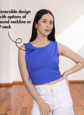 Ruched Top Sewing Pattern 'Luna'