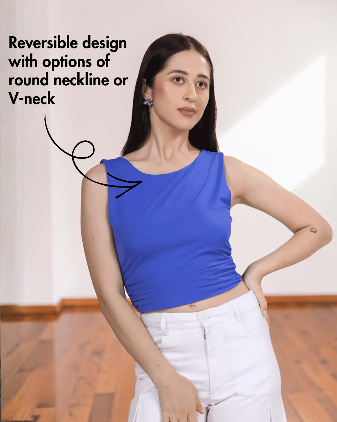 Ruched Top Sewing Pattern 'Luna'