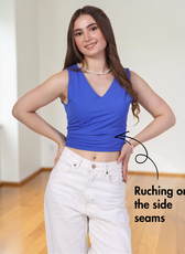 Ruched Top Sewing Pattern 'Luna'