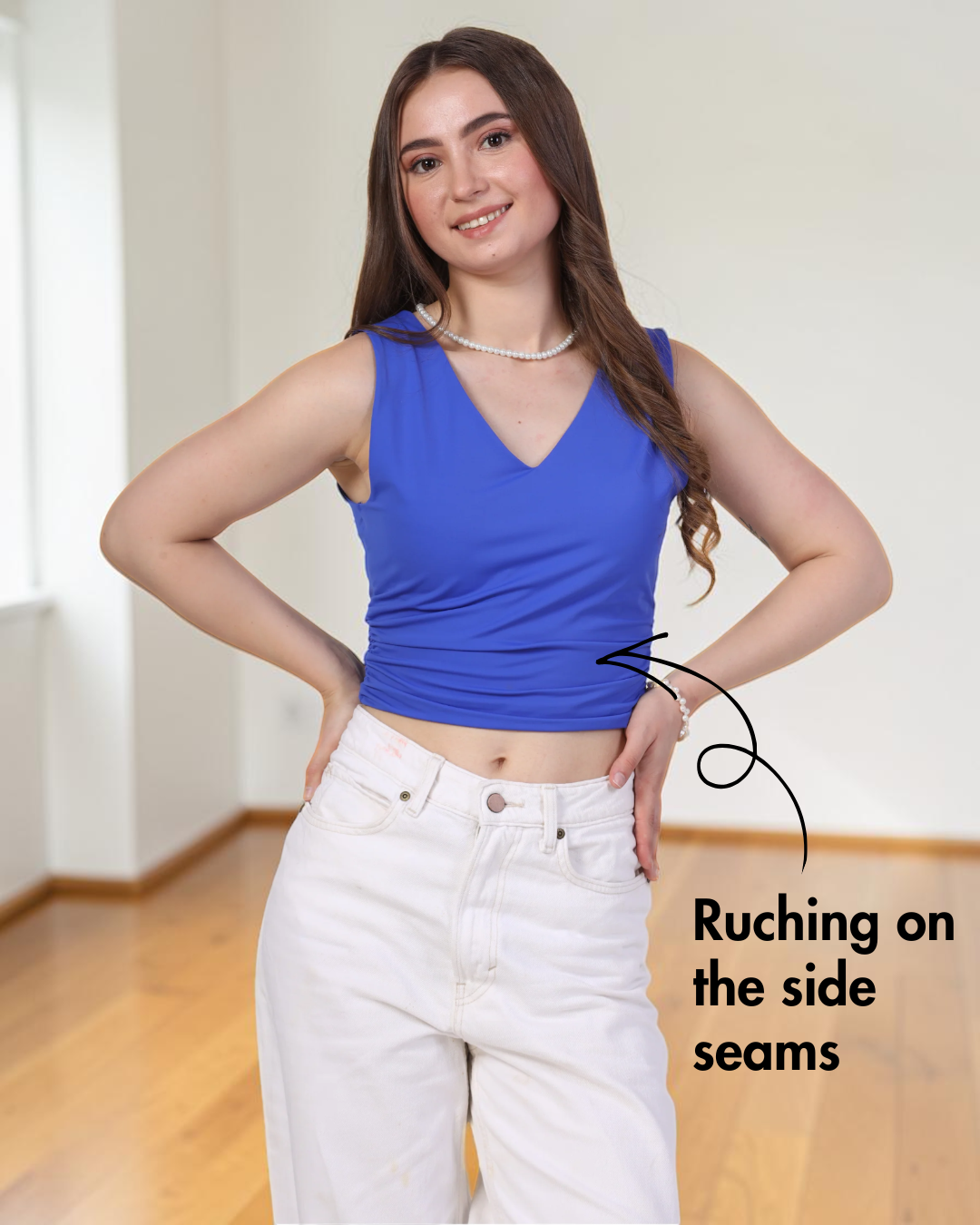 Ruched Top Sewing Pattern 'Luna'