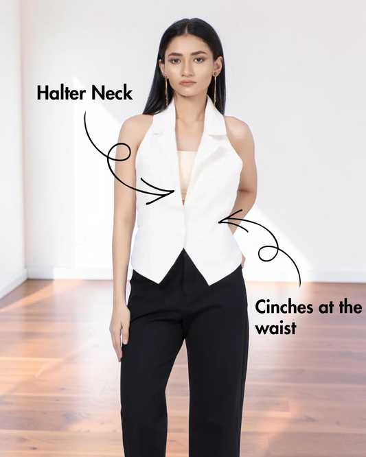 Halter Vest Sewing Pattern 'Dusk'