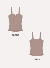 Square Neck Tank Top Sewing Pattern 'Mara'