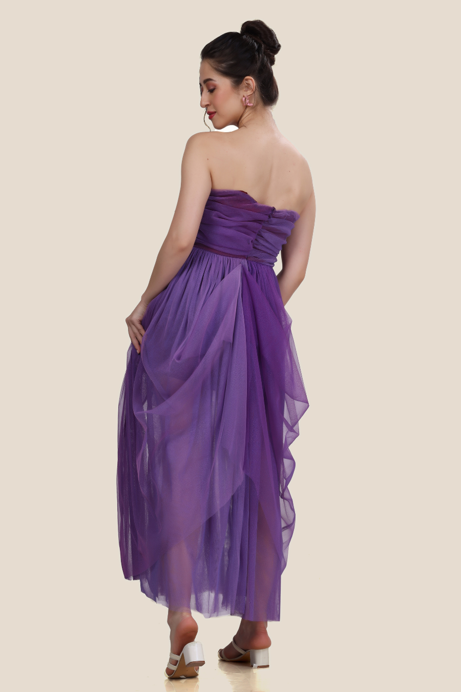 Strapless Evening Dress Sewing Pattern 'Viola'
