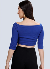 Two-Piece Coord Set Sewing Pattern – Off Shoulder Top with Flared Pants