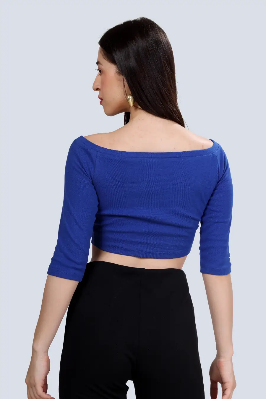 Two-Piece Coord Set Sewing Pattern – Off Shoulder Top with Flared Pants
