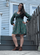 Shirred Dress Sewing Pattern 'Donna'