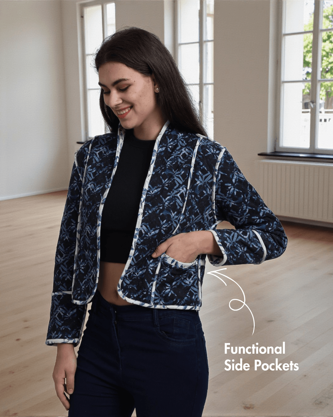 Reversible Quilted Jacket Sewing Pattern 'Romy' | Women's Pattern ...