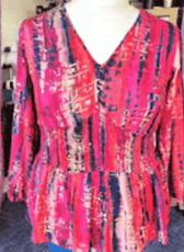Shirred Dress Sewing Pattern 'Donna'