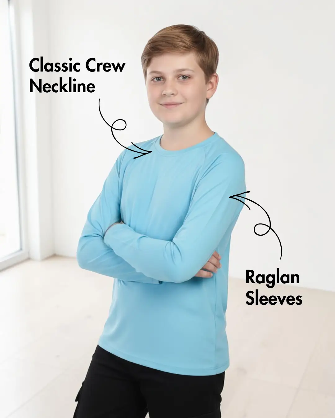 Kid's Raglan T-shirt Sewing Pattern 'Charlie'