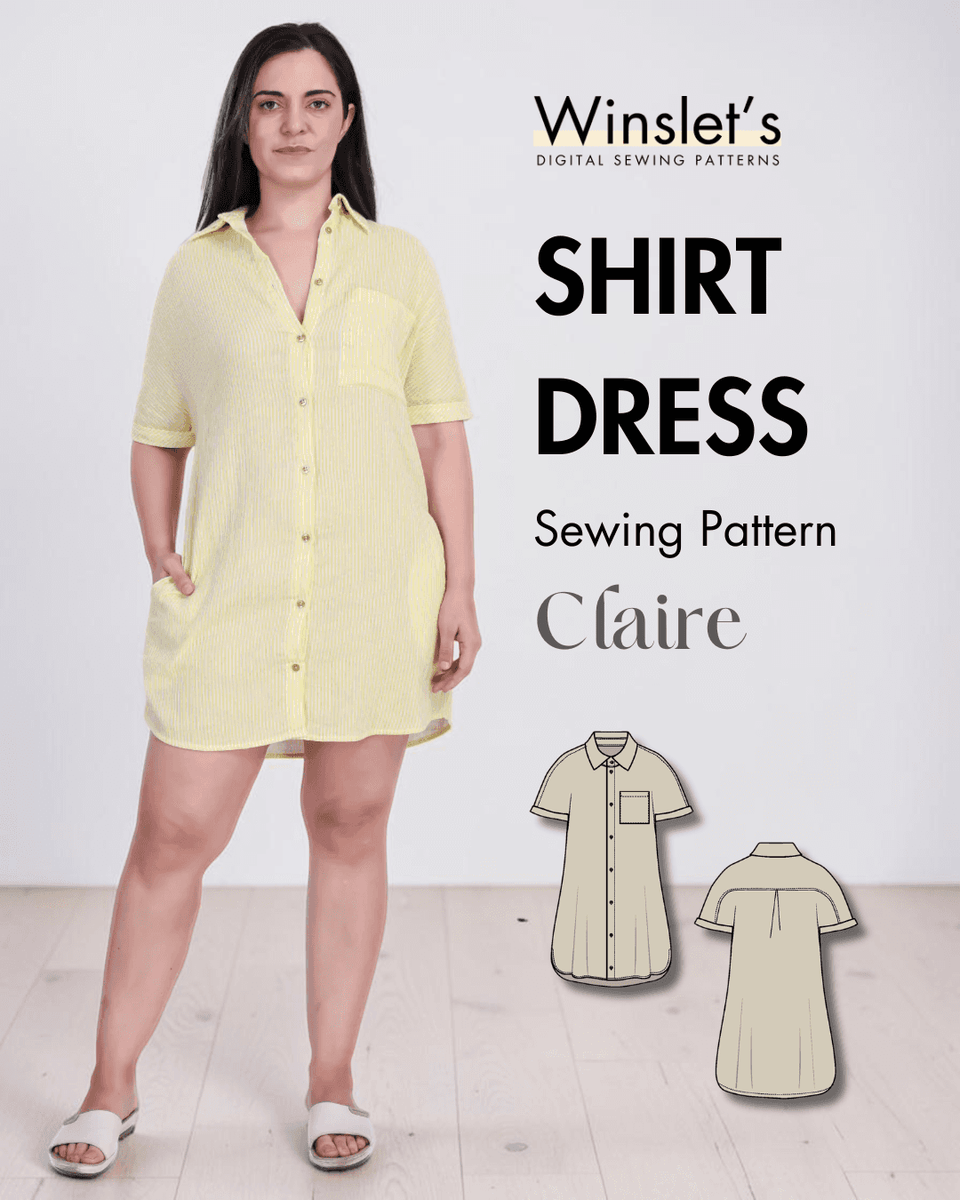 Shirt Dress Sewing Pattern