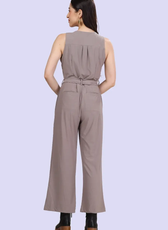 V-Neck Jumpsuit Sewing Pattern 'Parker'