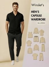 Men's Capsule Wardrobe Bundle Sewing Patterns