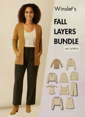 Women's Fall Layers Capsule Bundle: 10 Essential Patterns