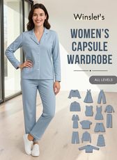 Women's Capsule Wardrobe Sewing Patterns Bundle: 15 Patterns