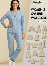 Women's Capsule Wardrobe Bundle: 15 Essential Sewing Patterns