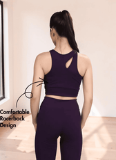 High-waisted leggings sewing patterns with side pockets for activewear